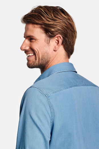 Otis * The Denim Shirt light blue men's denim shirt | MR MARVIS