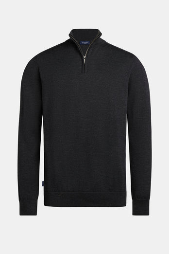 Storms * The Merino Zip Pullover Storms * The Merino Zip Pullover