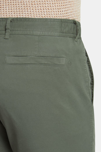 Defenders * The Longs green stretch cotton men's trousers | MR MARVIS
