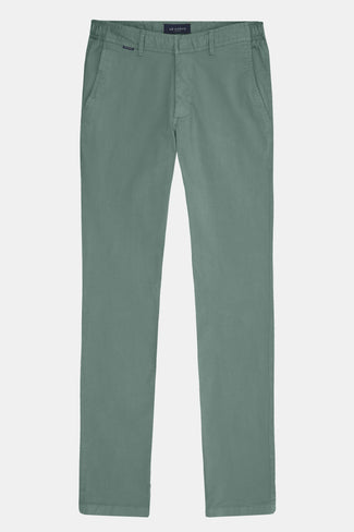Felsons * The Longs mid green stretch cotton men's trousers | MR MARVIS
