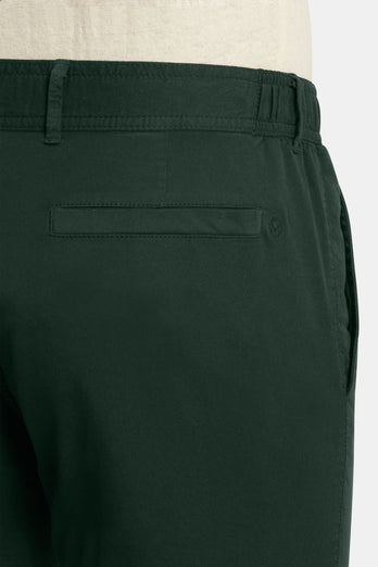 Lakes * The Longs dark green stretch cotton men's trousers | MR MARVIS