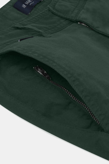 Lakes * The Longs dark green stretch cotton men's trousers | MR MARVIS