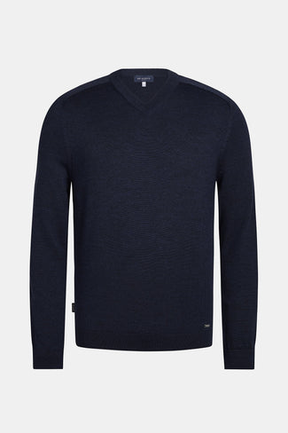 Deeps * The Merino V-neck