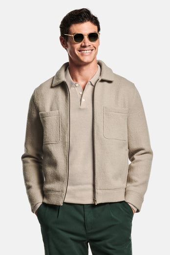 Baristas * The Wool Zip Shacket